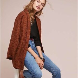 Anthropologie Quilted Kimono